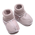 The Warm Sheepskin Shoes for Babies in Winter